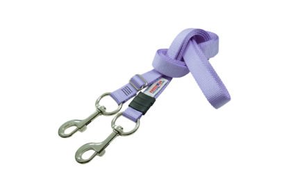 Freedom Aerial Dog Run Heavy Duty Adjustable Nylon Lead Line Lavender 6-12 FT