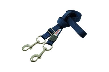 Freedom Aerial Dog Run Heavy Duty Adjustable Nylon Lead Line Navy Blue 6-12 FT