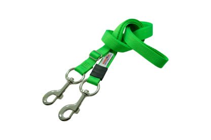 Freedom Aerial Dog Run Heavy Duty Adjustable Nylon Lead Line Neon Green 20-40 FT