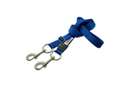 Freedom Aerial Dog Run Heavy Duty Adjustable Nylon Lead Line Royal Blue 6-12 FT