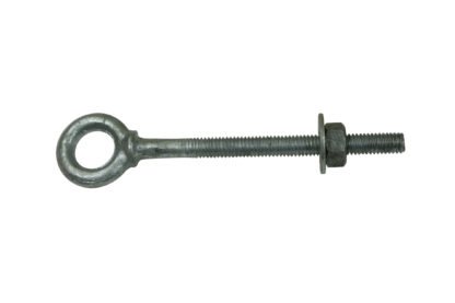 Freedom Aerial Dog Runs Installation Hardware Galvanized Lag Eye Bolt with Nut and Washer LD