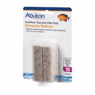 Aqueon Replacement Ammonia Reducer Filter Pads Size 10 4 pack