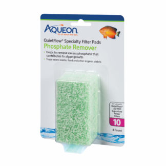 Aqueon Replacement Phosphate Removcer Filter Pads Size 10 4 pack