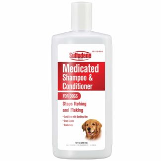 Sulfodene Medicated Shampoo for Dogs 12 ounces