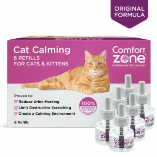 Comfort Zone Cat Calming Diffuser Refill 6 Pack