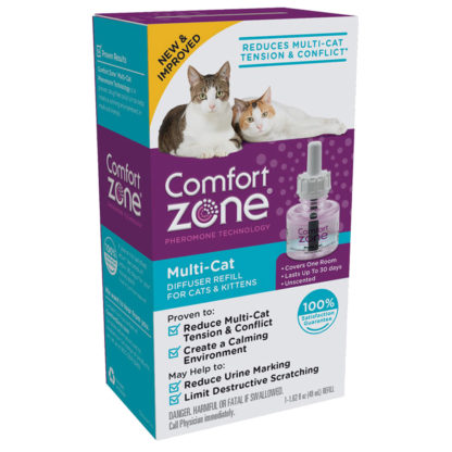 Comfort Zone Cat Multicat Diffuser Refill 1 Pack
