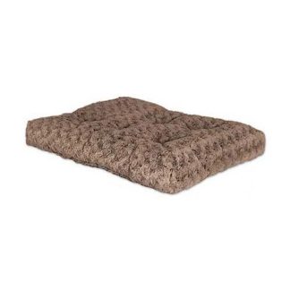 Midwest Quiet Time Deluxe Ombre' Dog Bed Mocha 21" x 12"