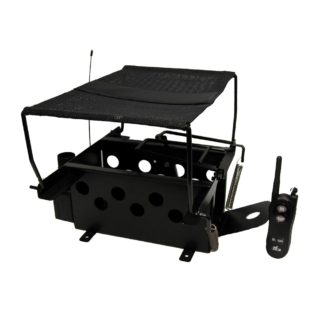 D.T. Systems Remote Bird Launcher for Quail and Pigeon Size Birds Black