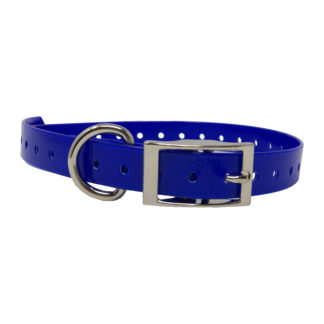 The Buzzard's Roost Replacement Collar Strap 3/4" Dark Blue 3/4" x 24"