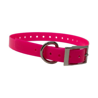 The Buzzard's Roost Replacement Collar Strap 3/4" Pink 3/4" x 24"