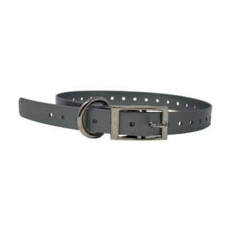 The Buzzard's Roost Replacement Collar Strap 3/4" Silver 3/4" x 24"