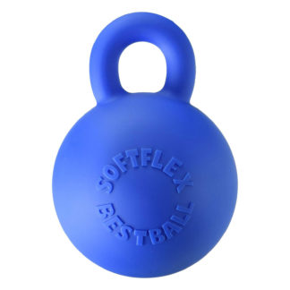 Hueter Toledo Soft Flex Gripper Ball Dog Toy Blue 7" x 7" x 7.9"