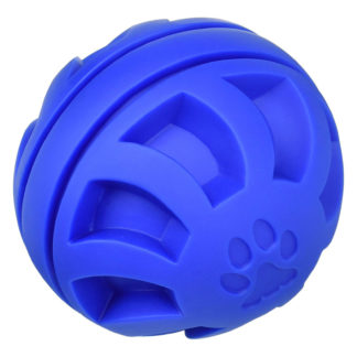 Hueter Toledo Soft Flex Swirel Ball Dog Toy Blue 5.5" x 5.5" x 5.5"