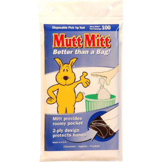 Mutt Mitt Waste Disposal Bags 100 pack White