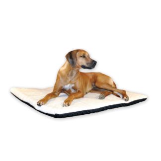 K&H Pet Products Ortho Thermo Pet Bed Extra Large White / Green 33" x 43" x 3"