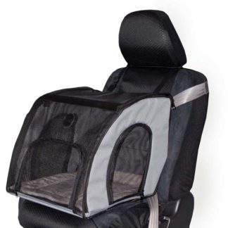 K&H Pet Products Pet Travel Safety Carrier Medium Gray 24" x 19" x 17"