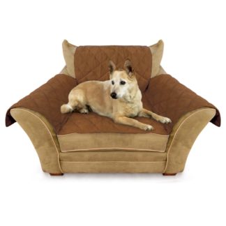 K&H Pet Products Furniture Cover Chair Mocha 22" x 26" seat, 42" x 47" back, 22" x 26" side arms