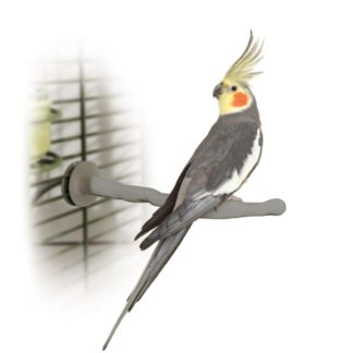K&H Pet Products Bird Thermo-Perch Gray 10.5" x 1" x 1"