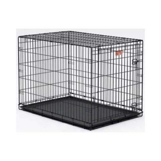 Midwest Life Stages Single Door Dog Crate Black 30" x 21" x 24"
