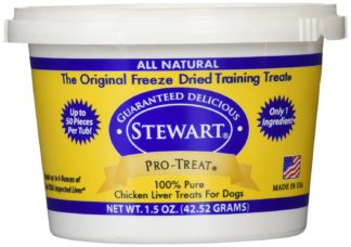 Miracle Corp Stewart Pro-Treat Freeze Dried Chicken Liver 1.5 oz.