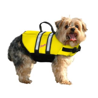 Pawz Pet Products Nylon Dog Life Jacket Extra Large Yellow