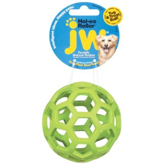 Petmate JW Hol-Ee Roller Dog Toy Small Assorted 3" x 3" x 6"