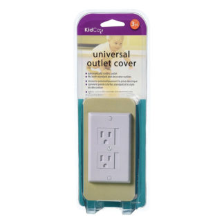 Kidco Universal Outlet Cover 1 pack White